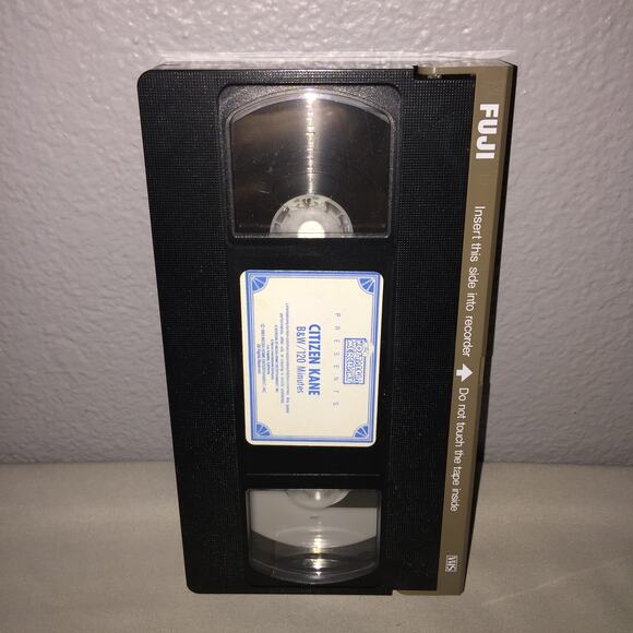 Vhs Used Citizen Kane Tape Orson Wells Cotten Moorhead Damage Please View Pics - Picture 7 of 12